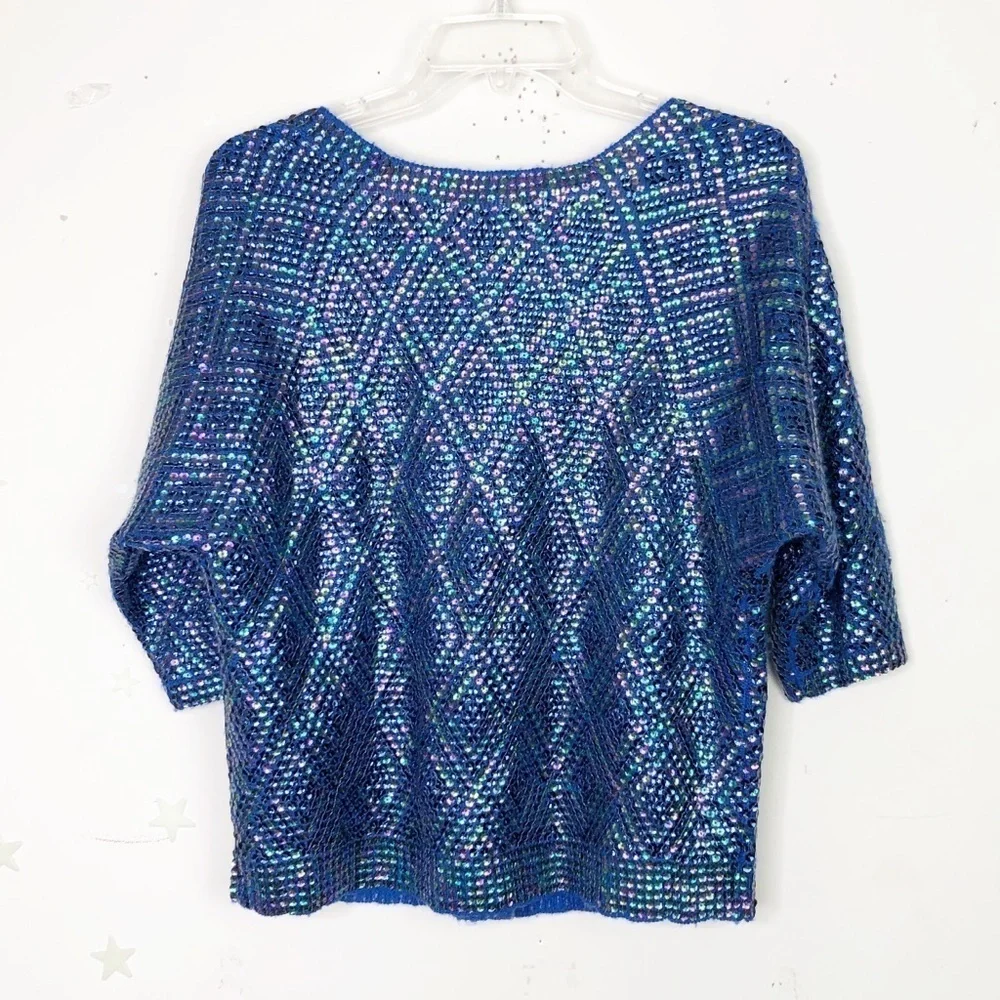 Free people pop star sequined cardigan